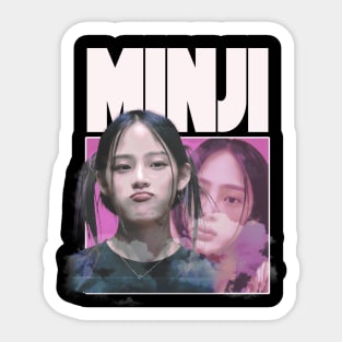 Minji new jeans kpop Sticker